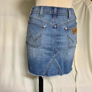 Wrangler denim mini.